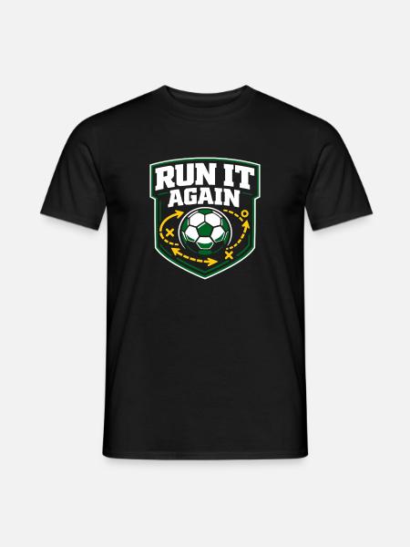 Fußballtraining Jugend-sport-trainer - Männer T-Shirt - Schwarz