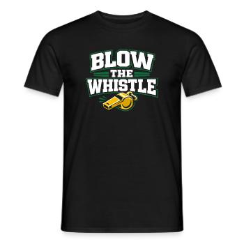 Soccer Training Youth Sports Coach - Men's T-Shirt - black - Front - AI Model Male 178 light (178cm)