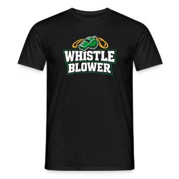 Soccer Training Youth Sports Coach - Men's T-Shirt - black - Front - AI Model Male 178 light (178cm)