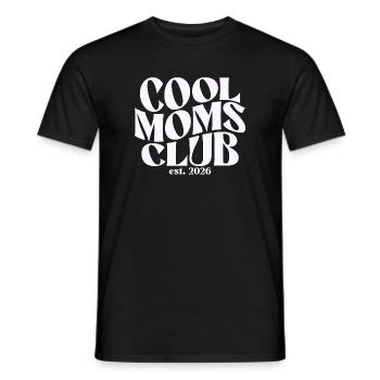 Club des mamans cool - Cadeau de maman pour la fête des mères - T-shirt homme - noir - Devant - AI Model Male 178 light (178cm)
