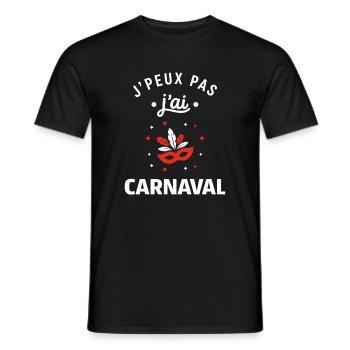 carnival - Men's T-Shirt - black - Front - AI Model Male 178 light (178cm)