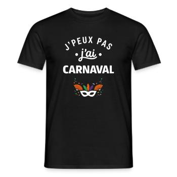 carnival - Men's T-Shirt - black - Front - AI Model Male 178 light (178cm)