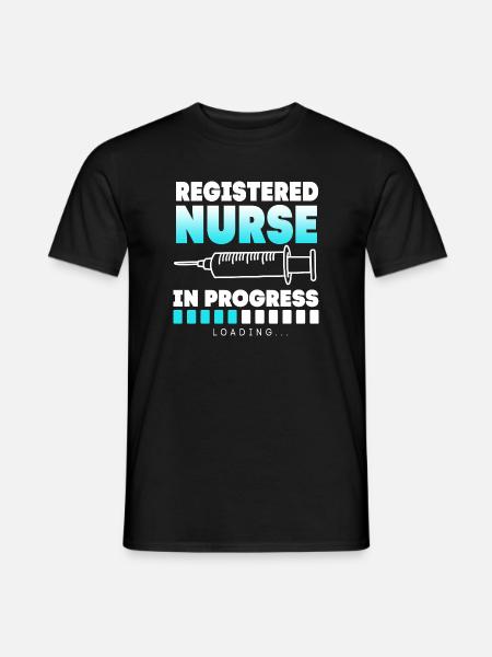 Nurse Hospital Nursing Gift - Men's T-Shirt - black