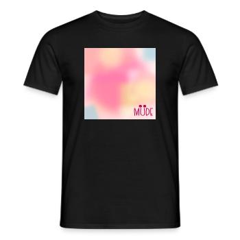 Himmel Stimmung Müde - Männer T-Shirt - Schwarz - Vorne - AI Model Male 178 light (178cm)