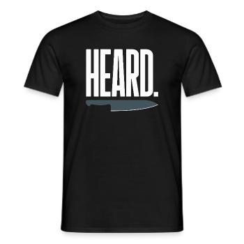 Ligne de préparation cuisine Cuisine Back of House - T-shirt homme - noir - Devant - AI Model Male 178 light (178cm)