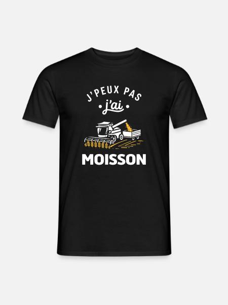 J'peux pas j'ai moisson - T-shirt homme - noir