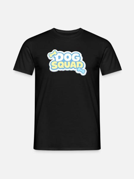 Dog Squad Pastel Paws - Men's T-Shirt - black