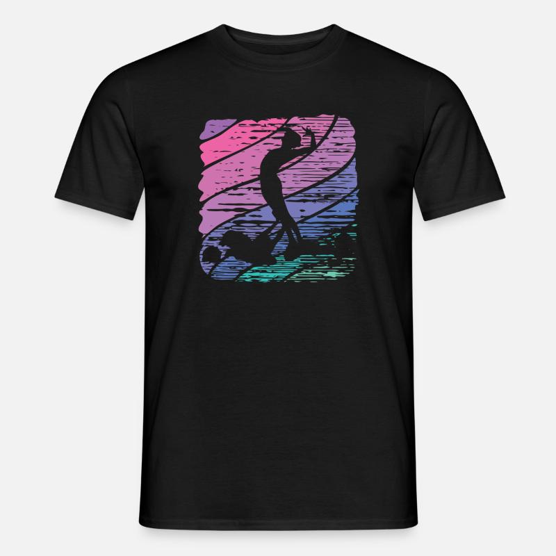 Artistic Swim Team Synchronschwimmen - Männer T-Shirt - Schwarz