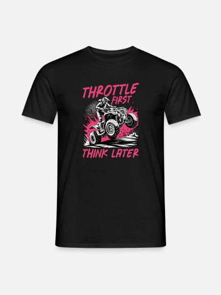 Quad ATV Femme Fille Quad Quad - T-shirt homme - noir