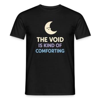 Existenzieller Humor, Nihilismus, Humor, - Männer T-Shirt - Schwarz - Vorne - AI Model Male 178 light (178cm)