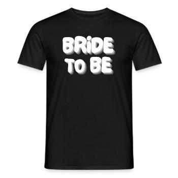 Zukünftige Braut - Männer T-Shirt - Schwarz - Vorne - AI Model Male 178 light (178cm)