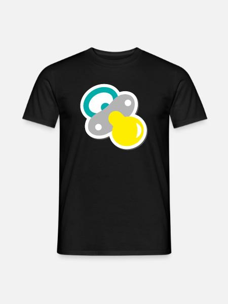Pacifier - Men's T-Shirt - black