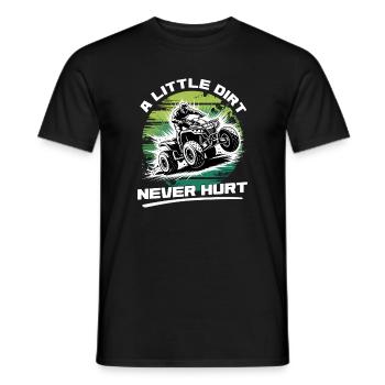 Quad ATV Garçons Hommes Quad Wheeler - T-shirt homme - noir - Devant - AI Model Male 178 light (178cm)