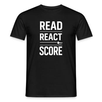 Fencing Fencing Fencing Athlete Fencing Club Sports - Men's T-Shirt - black - Front - AI Model Male 178 light (178cm)