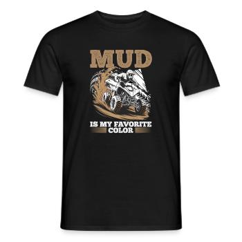 Quad ATV Garçons Hommes Quad Wheeler - T-shirt homme - noir - Devant - AI Model Male 178 light (178cm)
