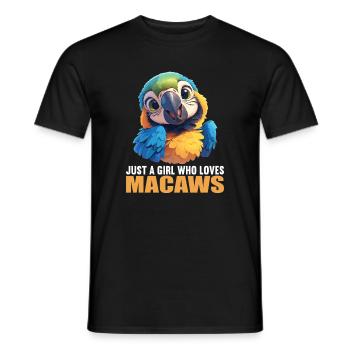 L’ère de l’ara - T-shirt homme - noir - Devant - AI Model Male 178 light (178cm)