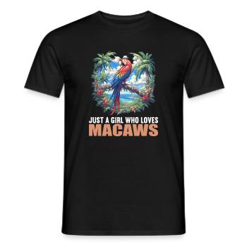 L’ère de l’ara - T-shirt homme - noir - Devant - AI Model Male 178 light (178cm)