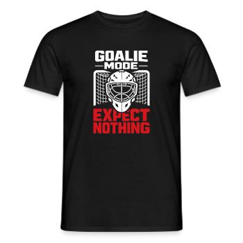Hockey Goalie Geschenk Goalie Life Hockey Goalie - Männer T-Shirt - Schwarz - Vorne - AI Model Male 178 light (178cm)