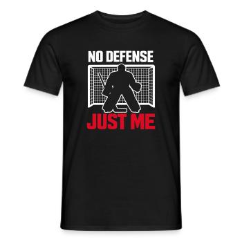 Hockey Goalie Geschenk Goalie Life Hockey Goalie - Männer T-Shirt - Schwarz - Vorne - AI Model Male 178 light (178cm)