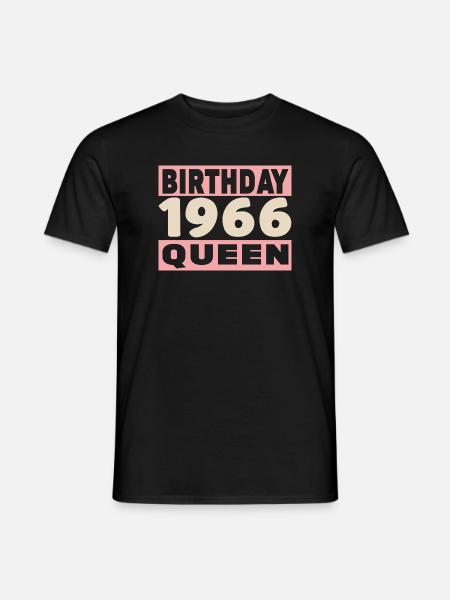 Biker 60-jähriges Jubiläum 1966 - Männer T-Shirt - Schwarz