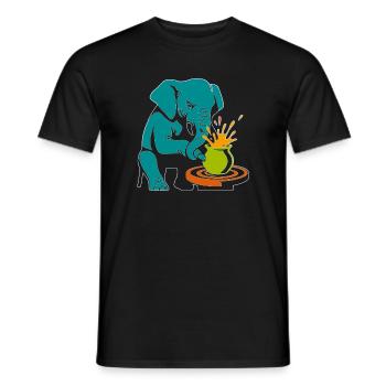 Trunk Master - Glaze Anarchy - Men's T-Shirt - black - Front - AI Model Male 178 light (178cm)