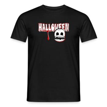 Halloween - Men's T-Shirt - black - Front - AI Model Male 178 light (178cm)