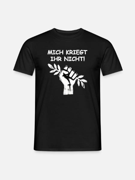 Gegen Krieg Für Frieden - Männer T-Shirt - Schwarz