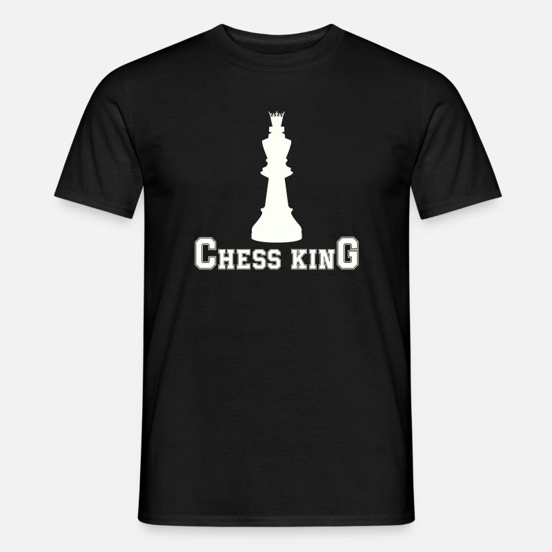 chess_king - Männer T-Shirt - Schwarz