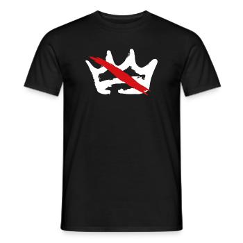 Pas de roi - T-shirt homme - noir - Devant - AI Model Male 178 light (178cm)