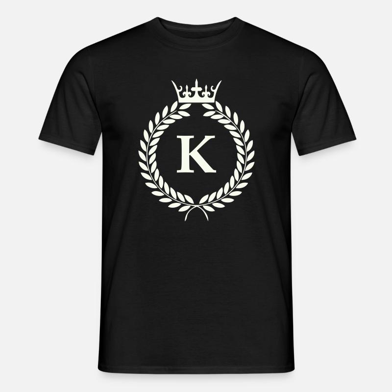 K_wappen- - Männer T-Shirt - Schwarz