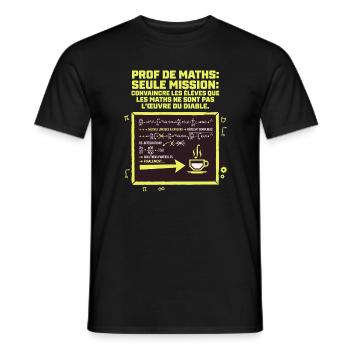 Parlez-vous STEM ? Langage Science - Männer T-Shirt - Schwarz - Vorne - AI Model Male 178 light (178cm)