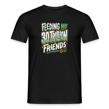 Nutrition Health Expert - Men's T-Shirt - black - Front - AI Model Male 178 light (178cm)