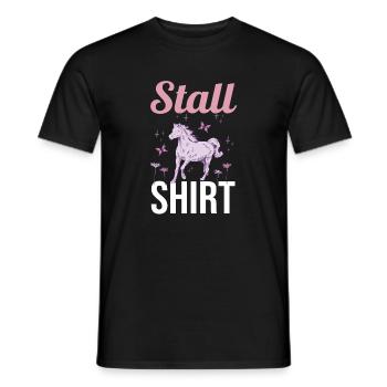 Équitation Amateurs de chevaux Écuries à cheval Chevaux - T-shirt homme - noir - Devant - AI Model Male 178 light (178cm)