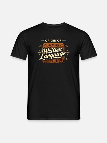 Ancient Mesopotamia, Sumerian - Men's T-Shirt - black