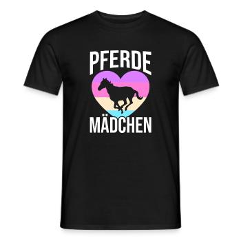 Reiten Pferdeliebhaber Reiterhof Pferde - Männer T-Shirt - Schwarz - Vorne - AI Model Male 178 light (178cm)