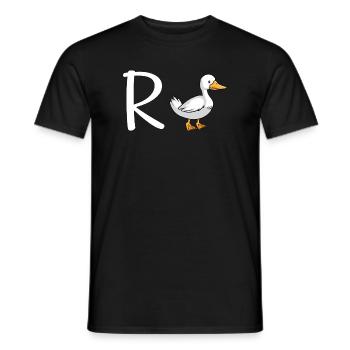 Pension - T-shirt homme - noir - Devant - AI Model Male 178 light (178cm)