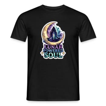 Mondmeditation, Mondachtsamkeit, Spirituell - Männer T-Shirt - Schwarz - Vorne - AI Model Male 178 light (178cm)