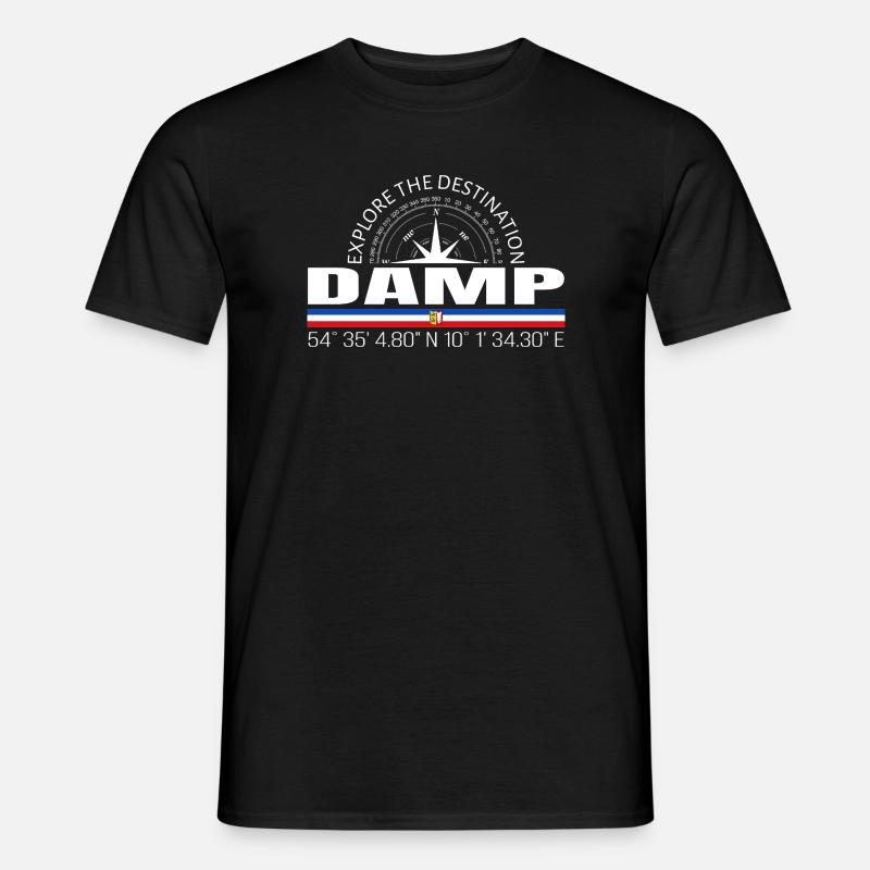 Damp - Männer T-Shirt - Schwarz