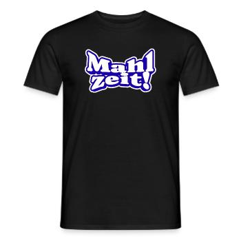 Endlich Mahlzeit! Guten Appetit - Männer T-Shirt - Schwarz - Vorne - AI Model Male 178 light (178cm)