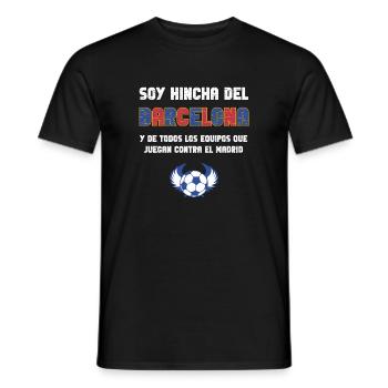 Barcelona Fußballfan - Männer T-Shirt - Schwarz - Vorne - AI Model Male 178 light (178cm)