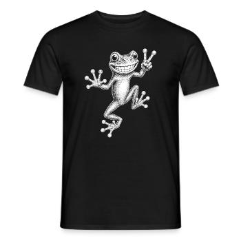 rainette - T-shirt homme - noir - Devant - AI Model Male 178 light (178cm)