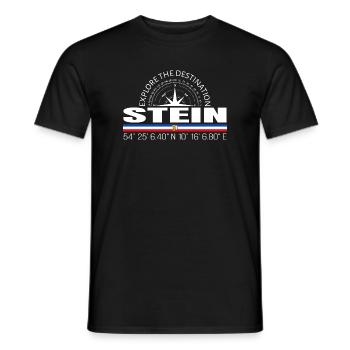Stone - Men's T-Shirt - black - Front - AI Model Male 178 light (178cm)
