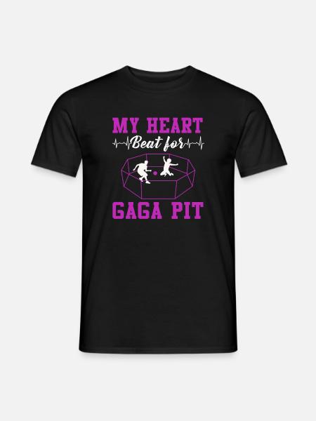 My Heart Beat Arena - Men's T-Shirt - black