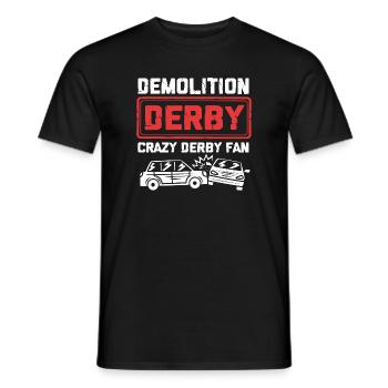 Demolition of the derby - Men's T-Shirt - black - Front - AI Model Male 178 light (178cm)
