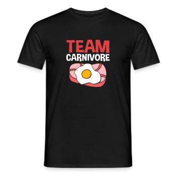 Keto Diät - Männer T-Shirt - Schwarz - Vorne - AI Model Male 178 light (178cm)