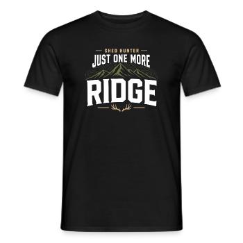 Schuppen-jagd-schuppen-jäger-geweih-jagd-weißwedel - Männer T-Shirt - Schwarz - Vorne - AI Model Male 178 light (178cm)
