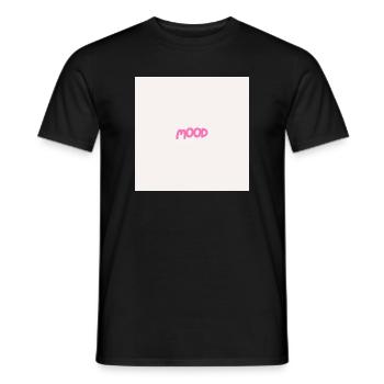 "MOOD" Graphic Tee Design - T-shirt homme - noir - Devant - AI Model Male 178 light (178cm)