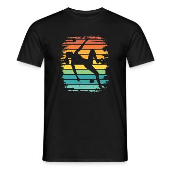 Boulderer Boulder Bouldern - Männer T-Shirt - Schwarz - Vorne - AI Model Male 178 light (178cm)