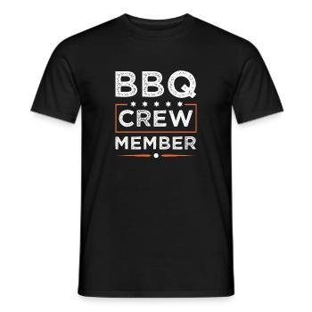 Équipe de barbecue - T-shirt homme - noir - Devant - AI Model Male 178 light (178cm)