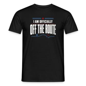 Retired Postman Retired Postman - Men's T-Shirt - black - Front - AI Model Male 178 light (178cm)